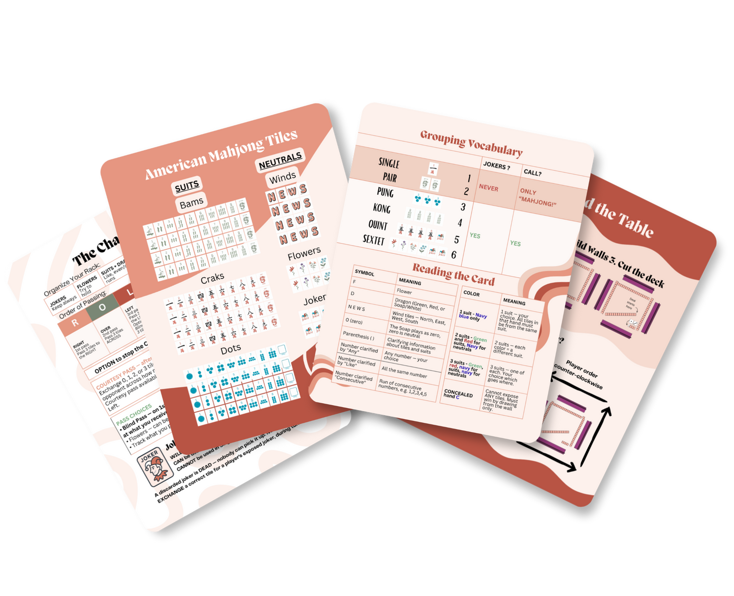 Mahjong Quick Reference Shufflers