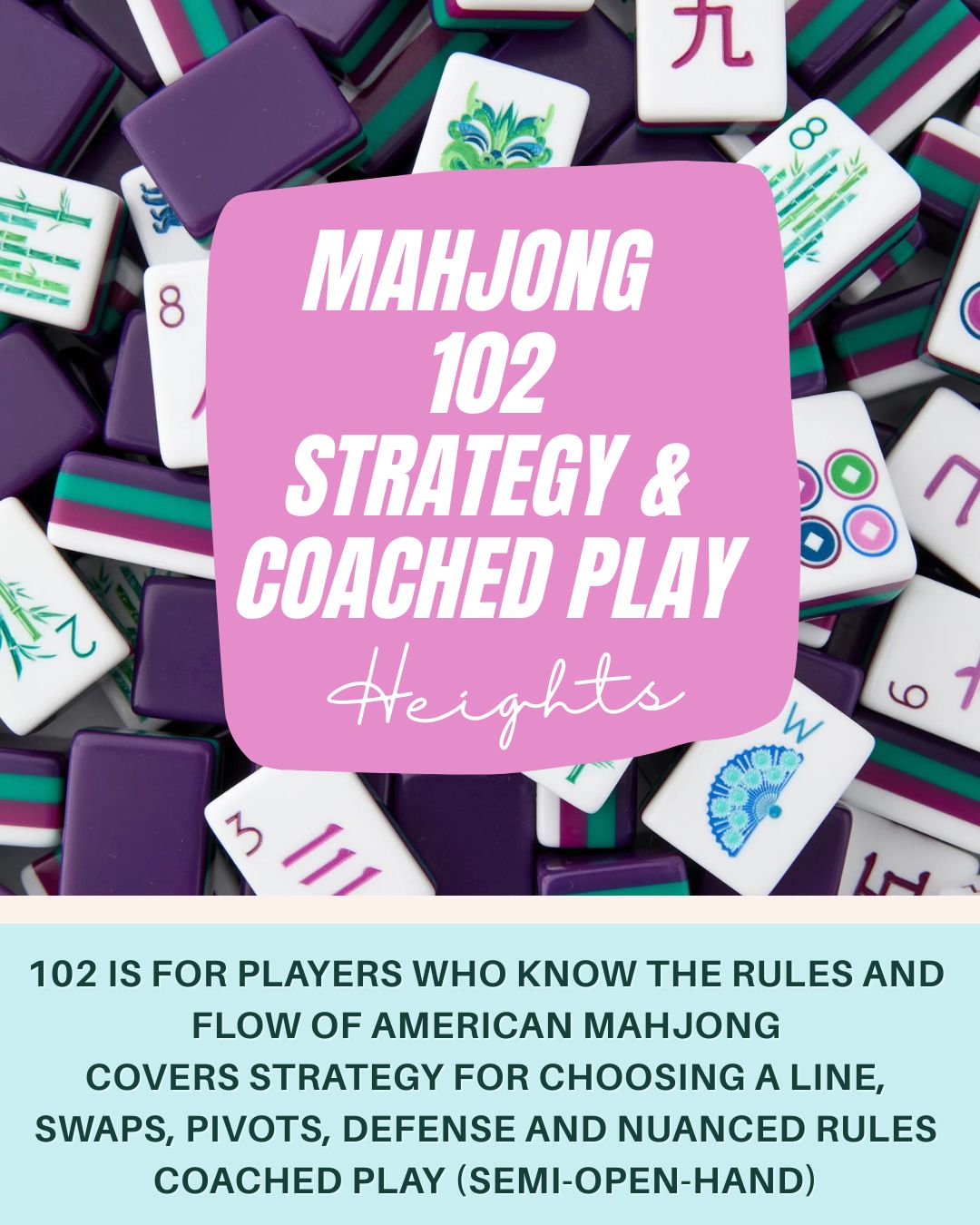 Mahjong Lessons