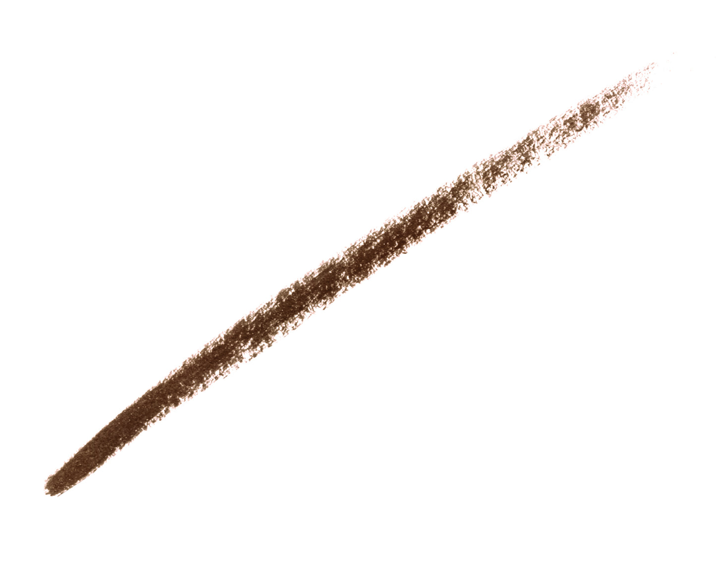 Mystikol® Powdered Eyeliner swatch, a brown line on white, showcasing its versatile wet or dry application for smoky or precise eye looks.