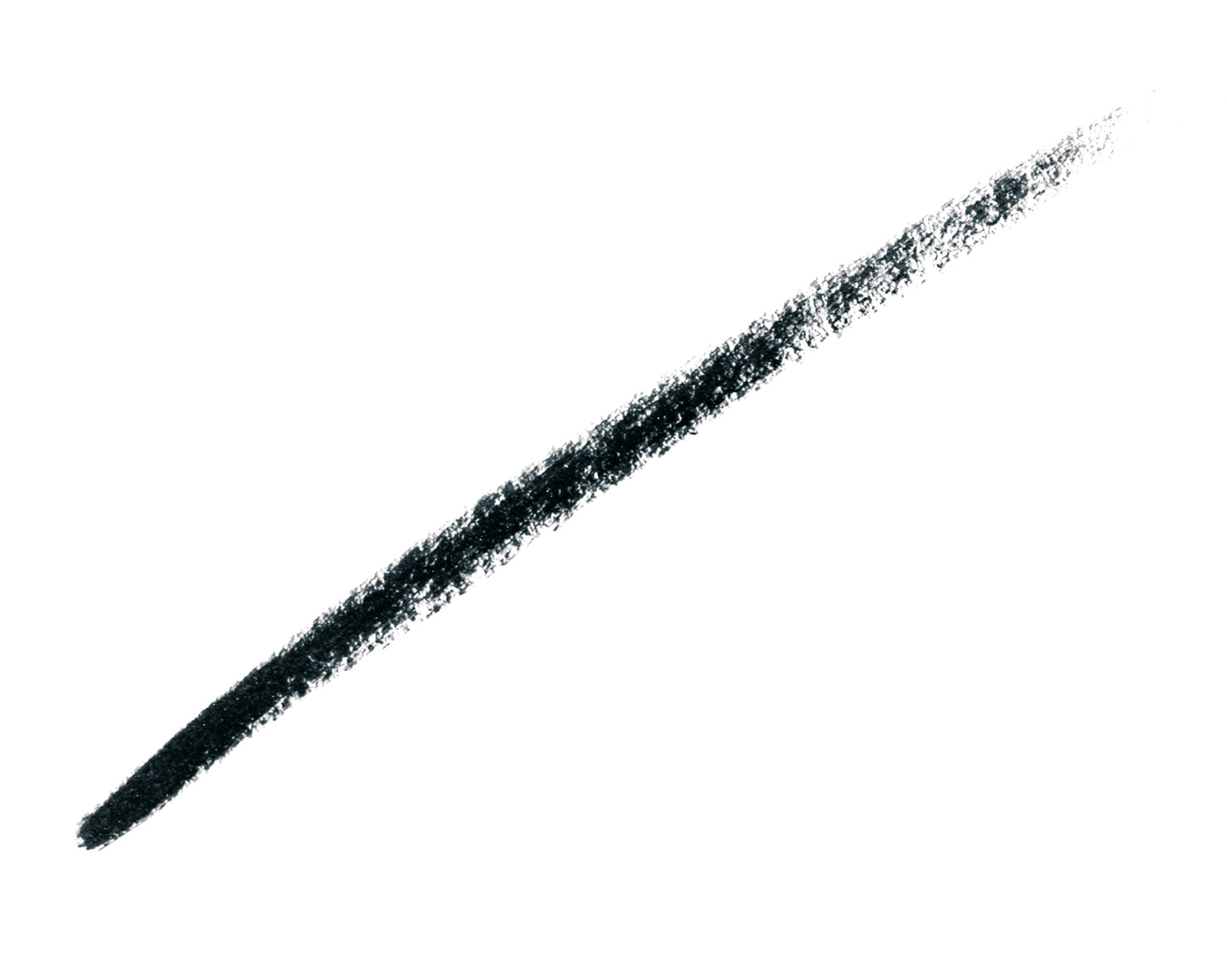 Mystikol® Powdered Eyeliner, shown as a textured charcoal stroke, exemplifies versatile application—soft or intense—for sensitive eyes, aligning with Beauty Shop Bellaire's clean beauty ethos.