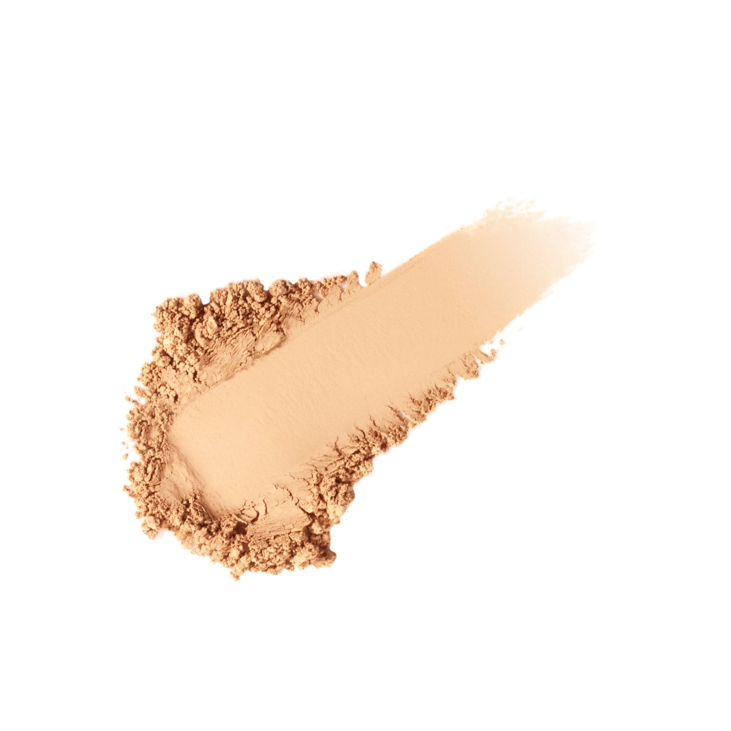 Powder-Me SPF 30 Dry Sunscreen swatch, showcasing a smooth, pale beige powder texture, ideal for sun protection and flawless makeup finish.