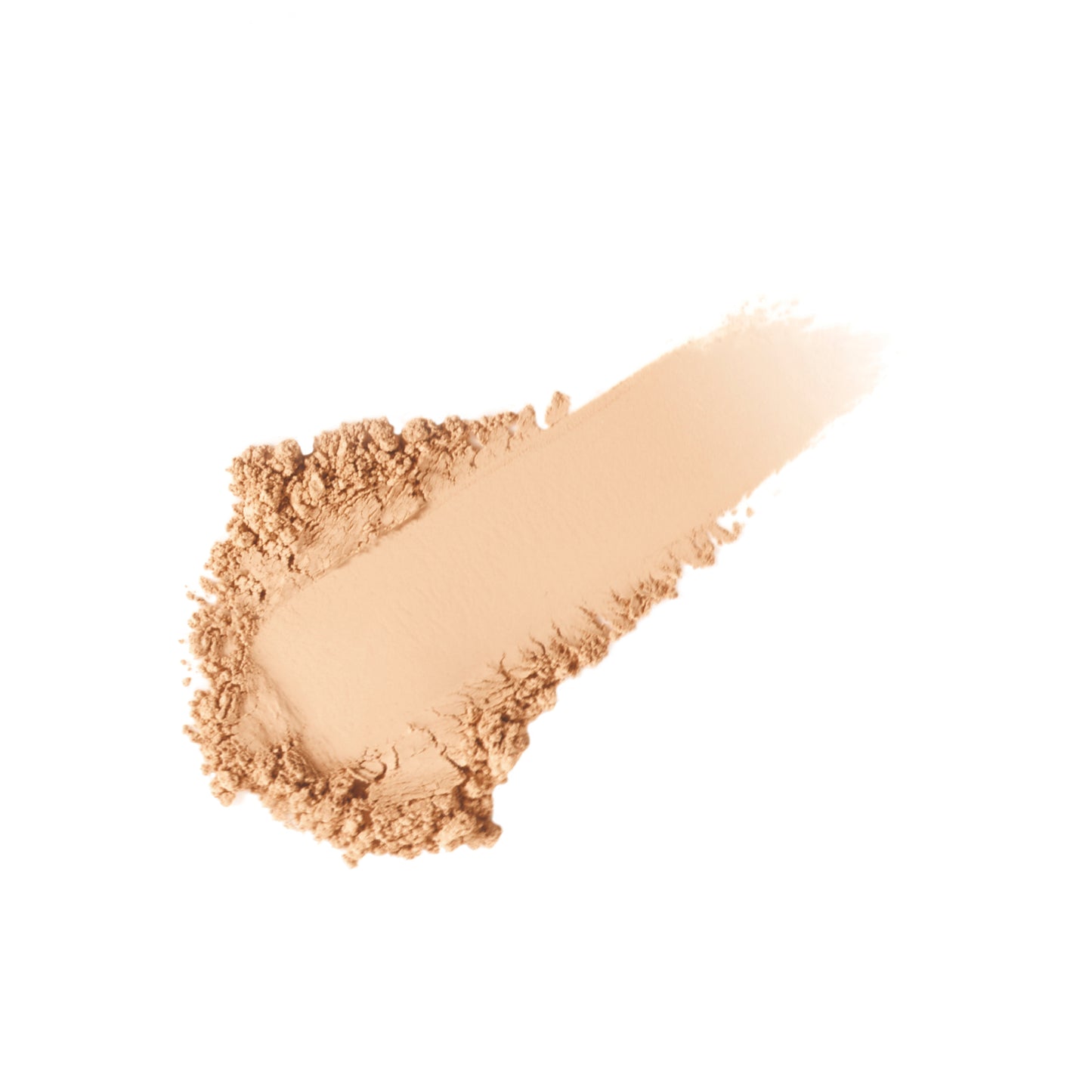 Swatch of Powder-Me SPF 30 Dry Sunscreen showcasing its light-beige texture, ideal for a smooth, protective finish.