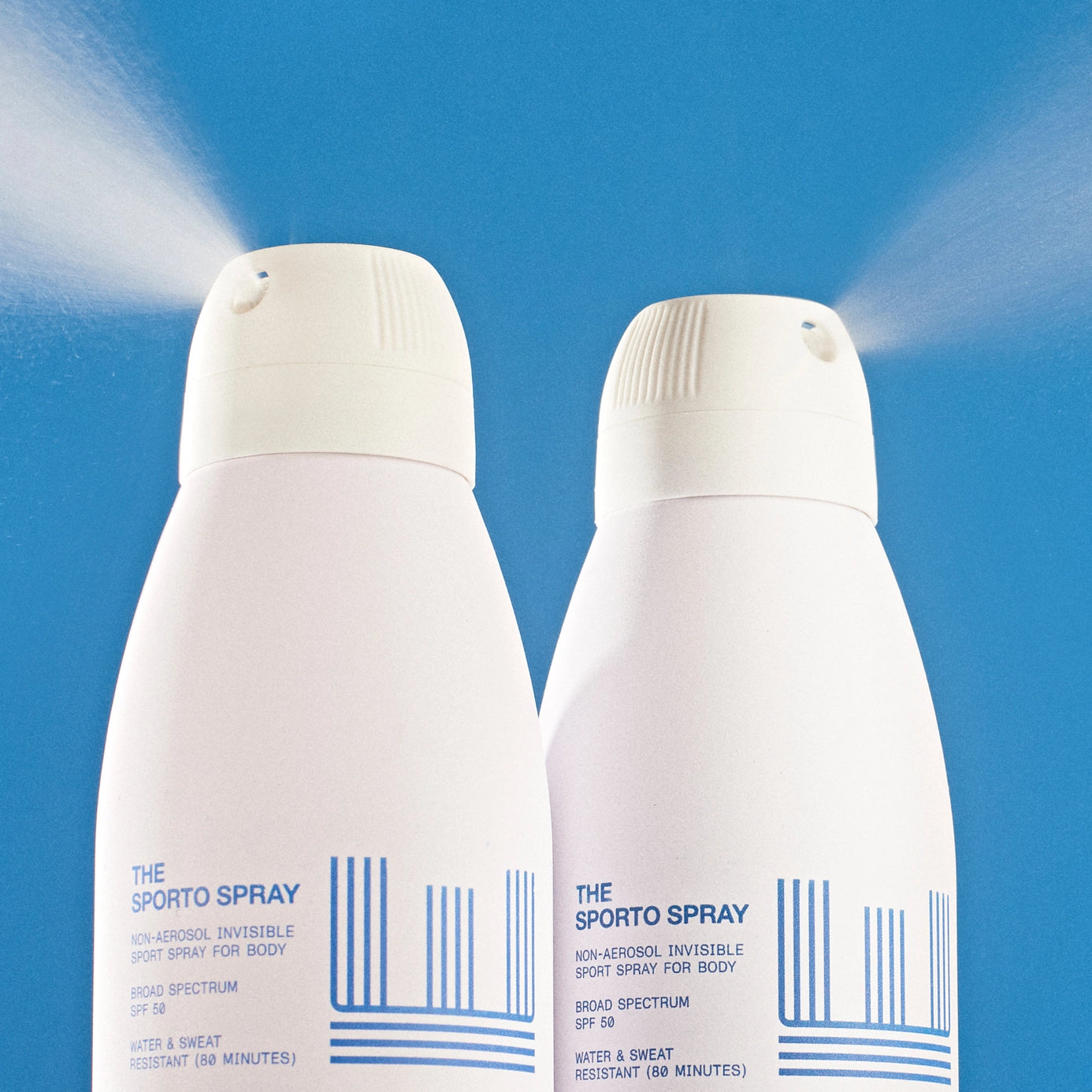 The Sporto Spray Broad Spectrum SPF 50