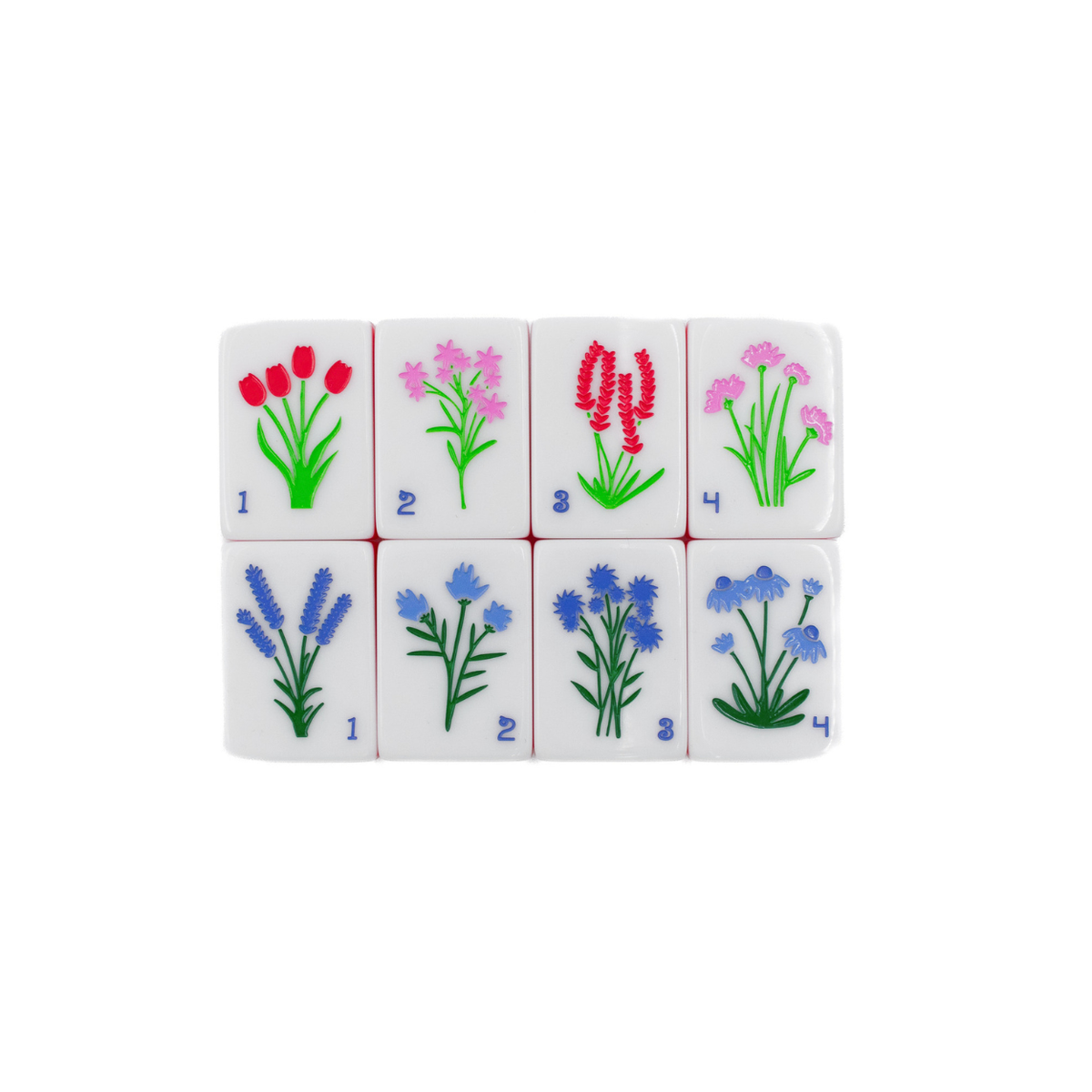 The Jubilee Mahjong Tiles: Midnight Blue