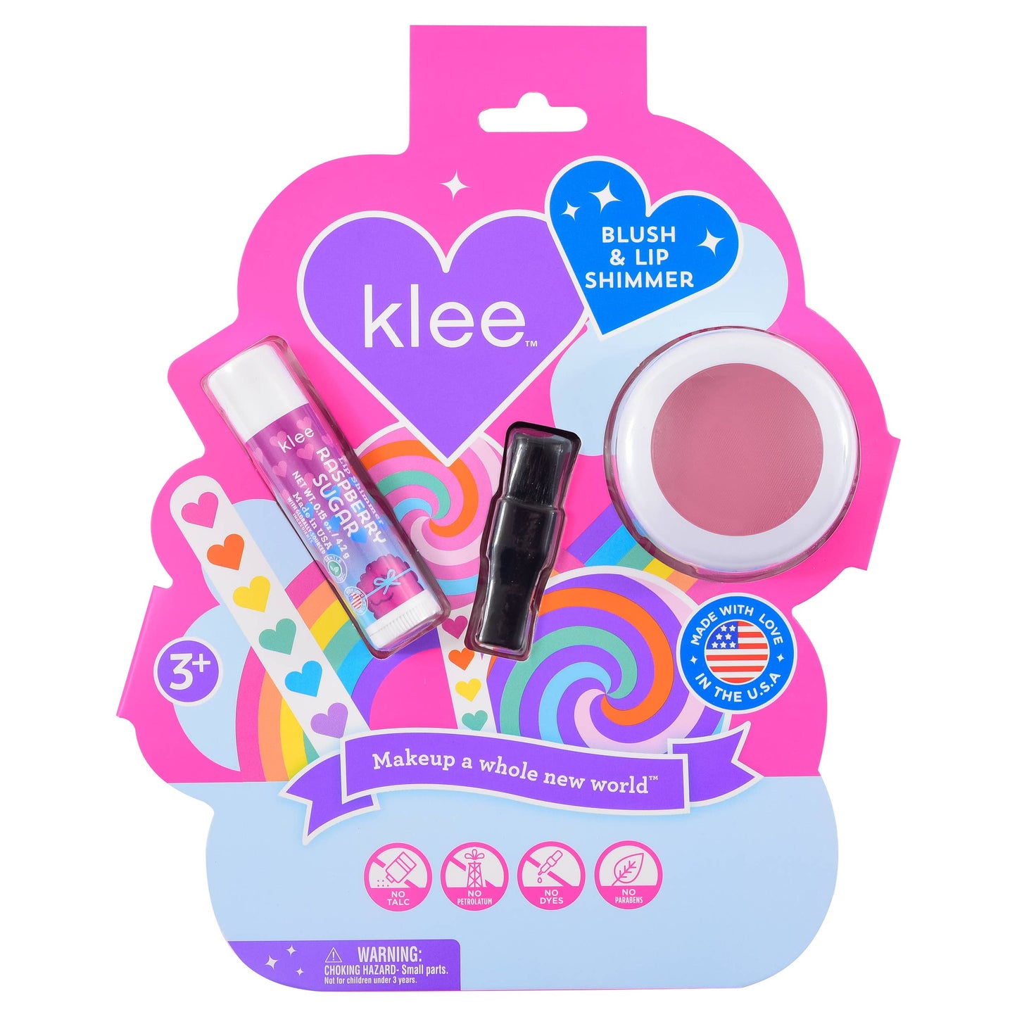 Rainbow Glitz - Blush and Lip Shimmer Set