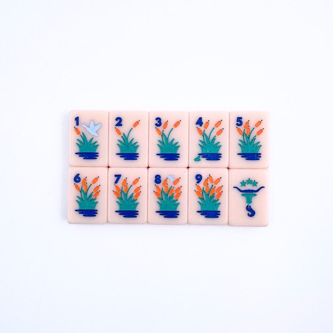 The Texas Mahjong Tiles