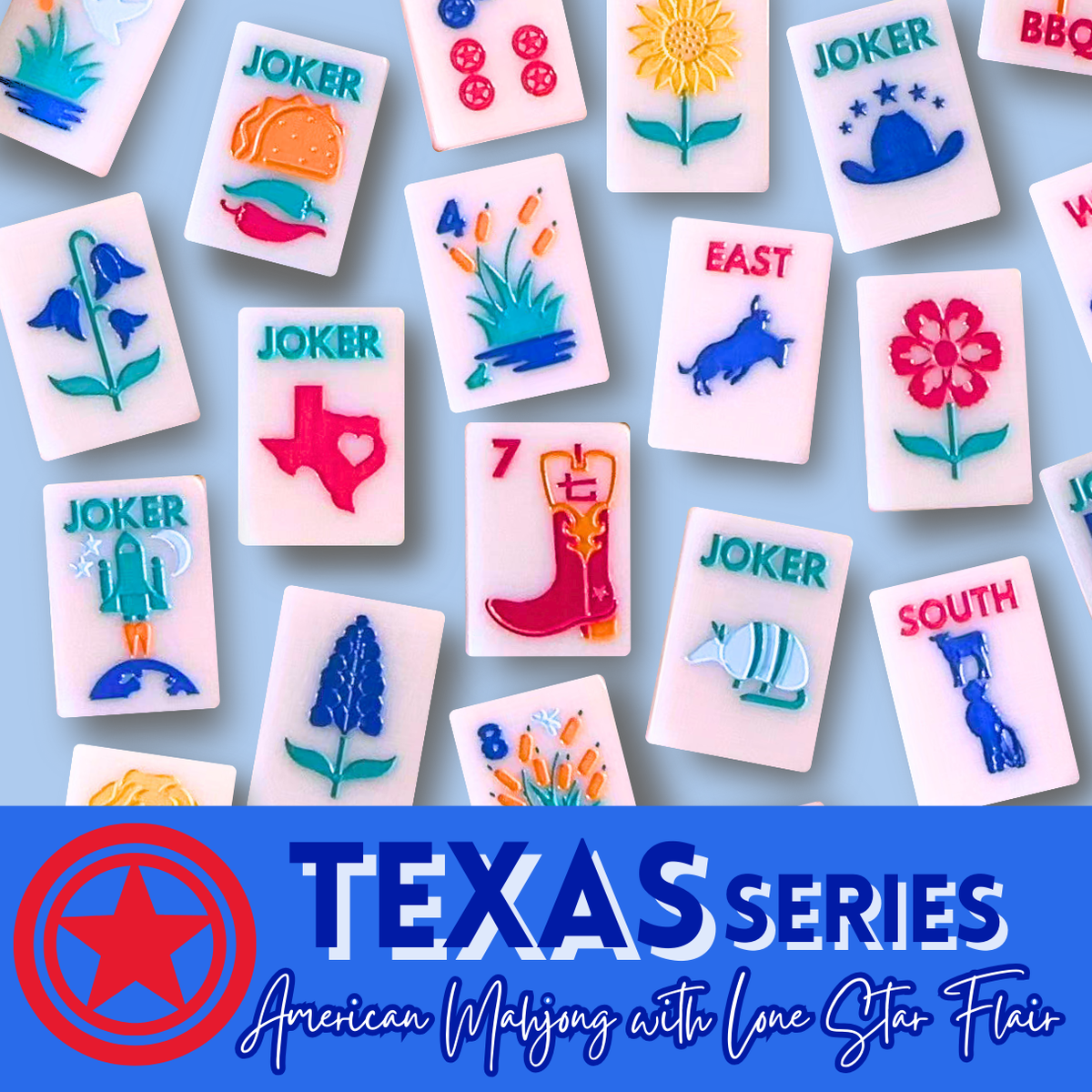 The Texas Mahjong Tiles