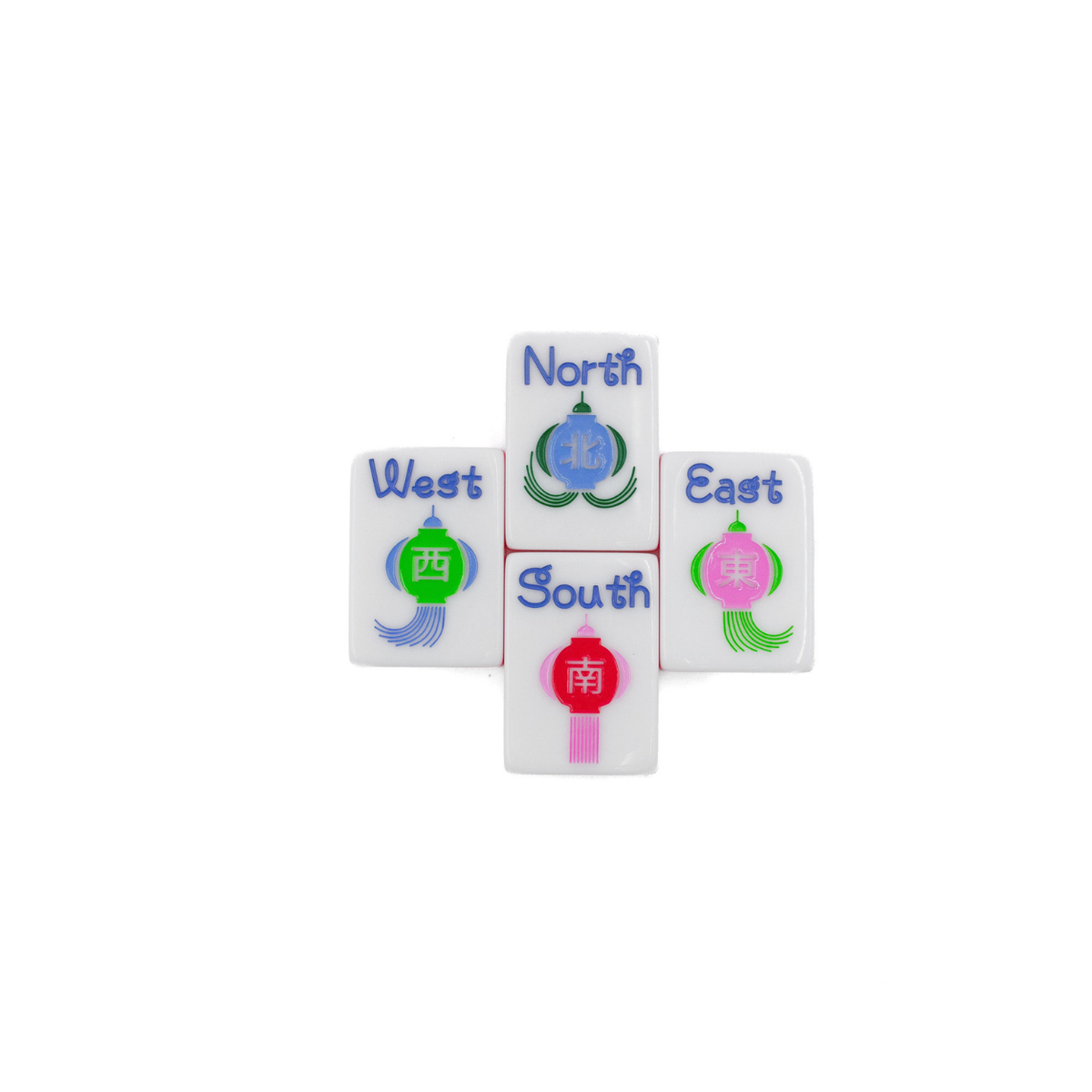 The Jubilee Mahjong Tiles: Midnight Blue