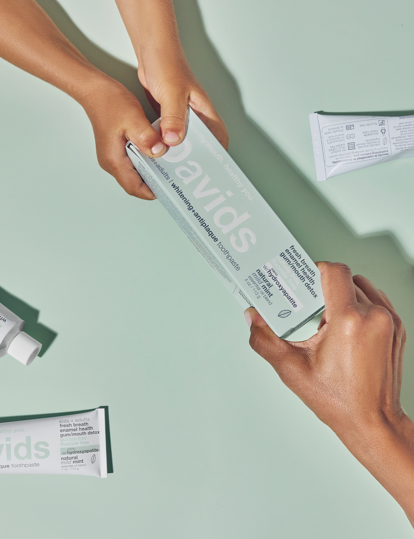 Kids + Adults Nano-Hydroxyapatite Premium Toothpaste  - Mild Mint
