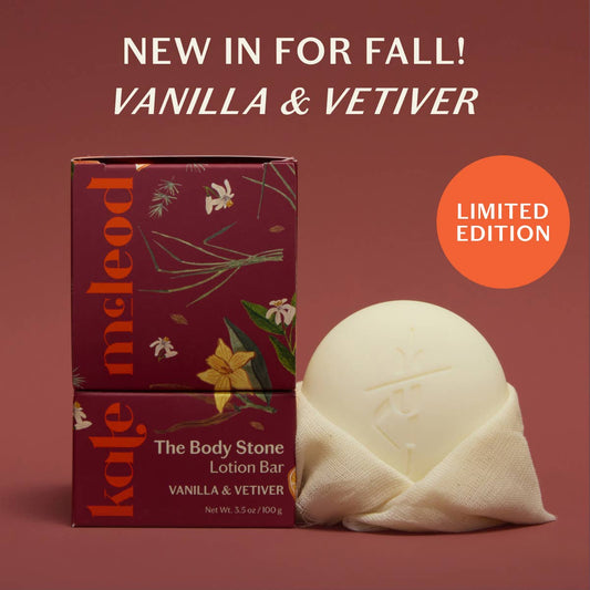 Vanilla & Vetiver Body Stone Lotion Bar