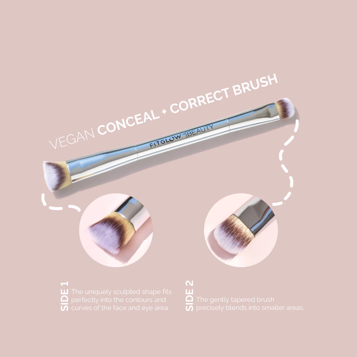 Teddy Double Conceal + Correct Brush