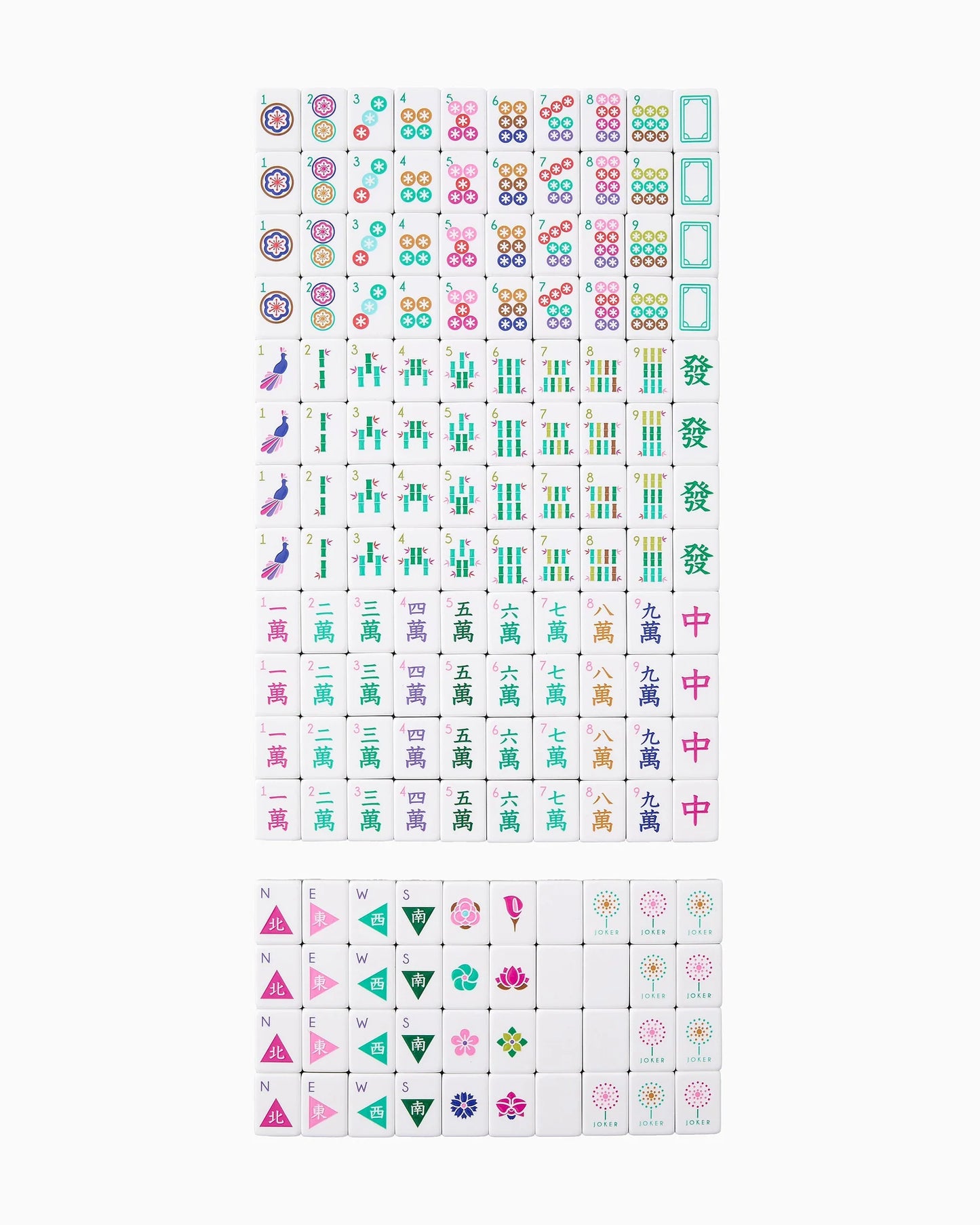 Le Fete Mahjong Tiles