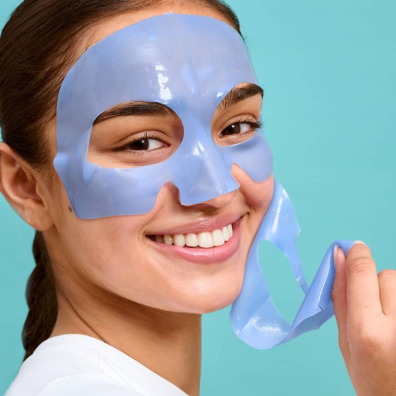 Serve Chilled on Ice Hydrogel Firming Face Mask