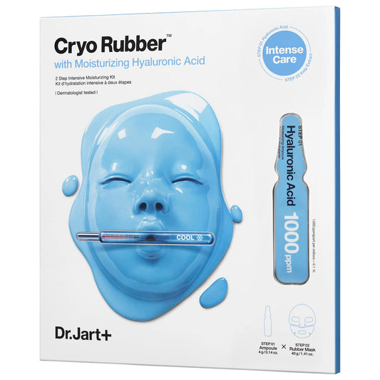 Cryo Rubber Mask with Moisturizing Hyaluronic Acid Ampoule