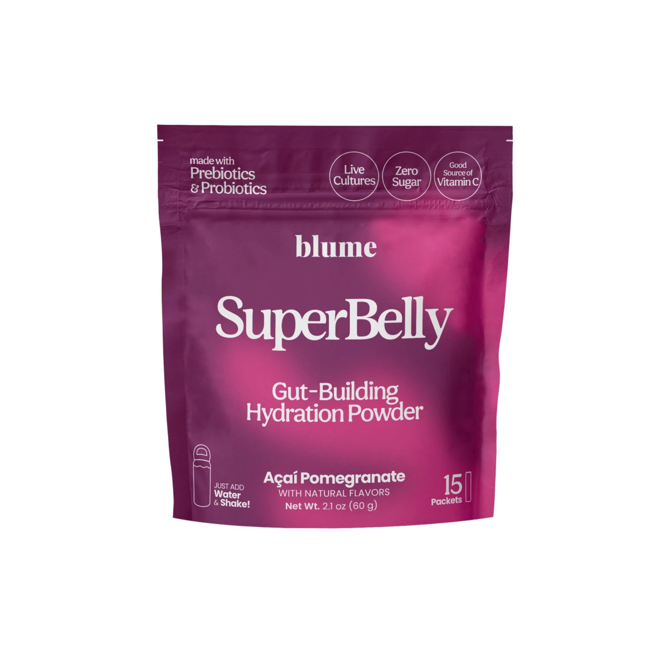 SuperBelly Gut-Building Hydration Powder