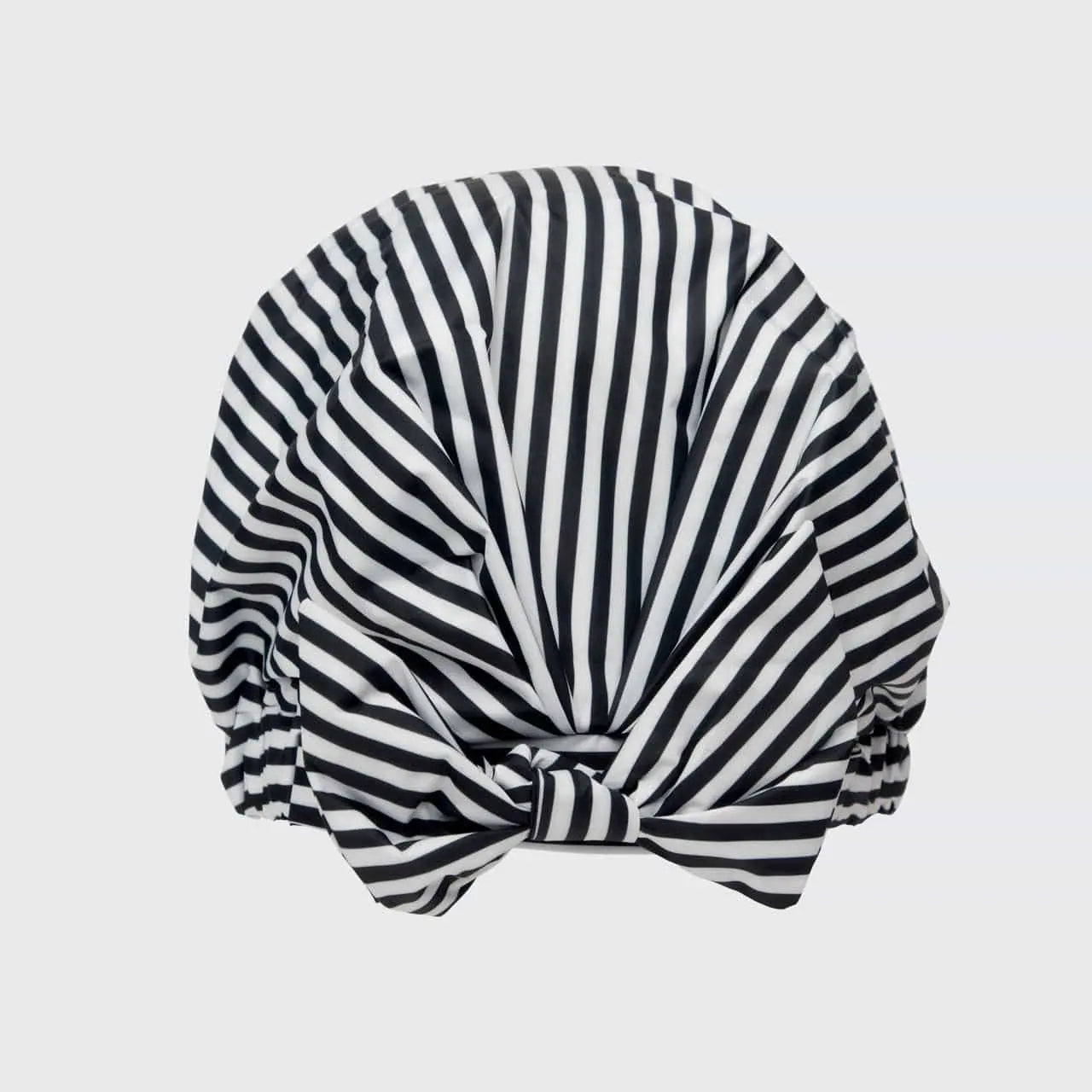 Recycled Polyester Luxe Shower Cap - Stripe