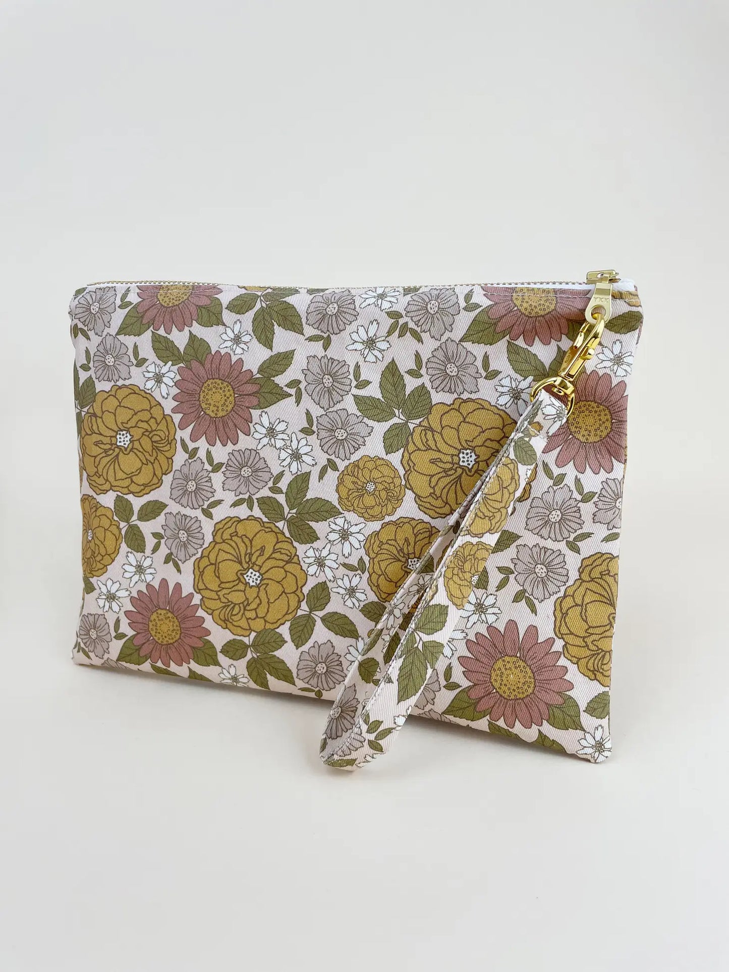 Floral Makeup Bag / Pencil Bag