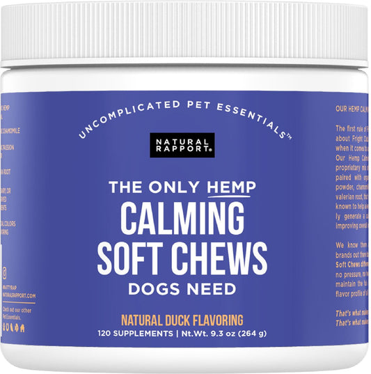 The Only Calming Soft Chews Dogs Need