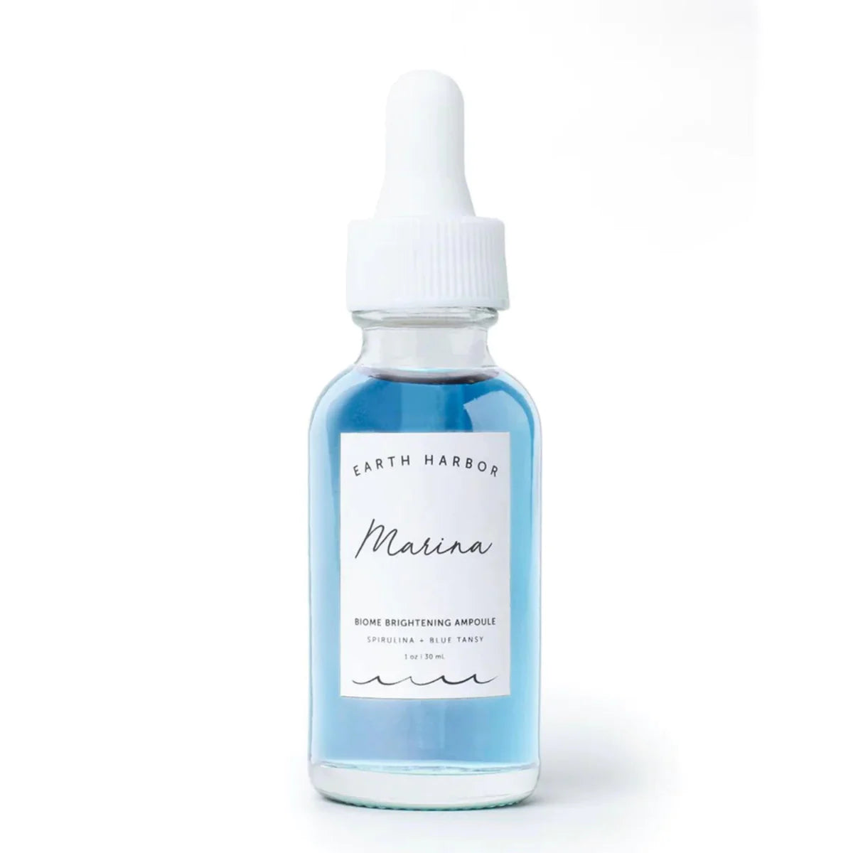 Marina Biome Brightening Ampoule with Spiraling + Blue Tansy