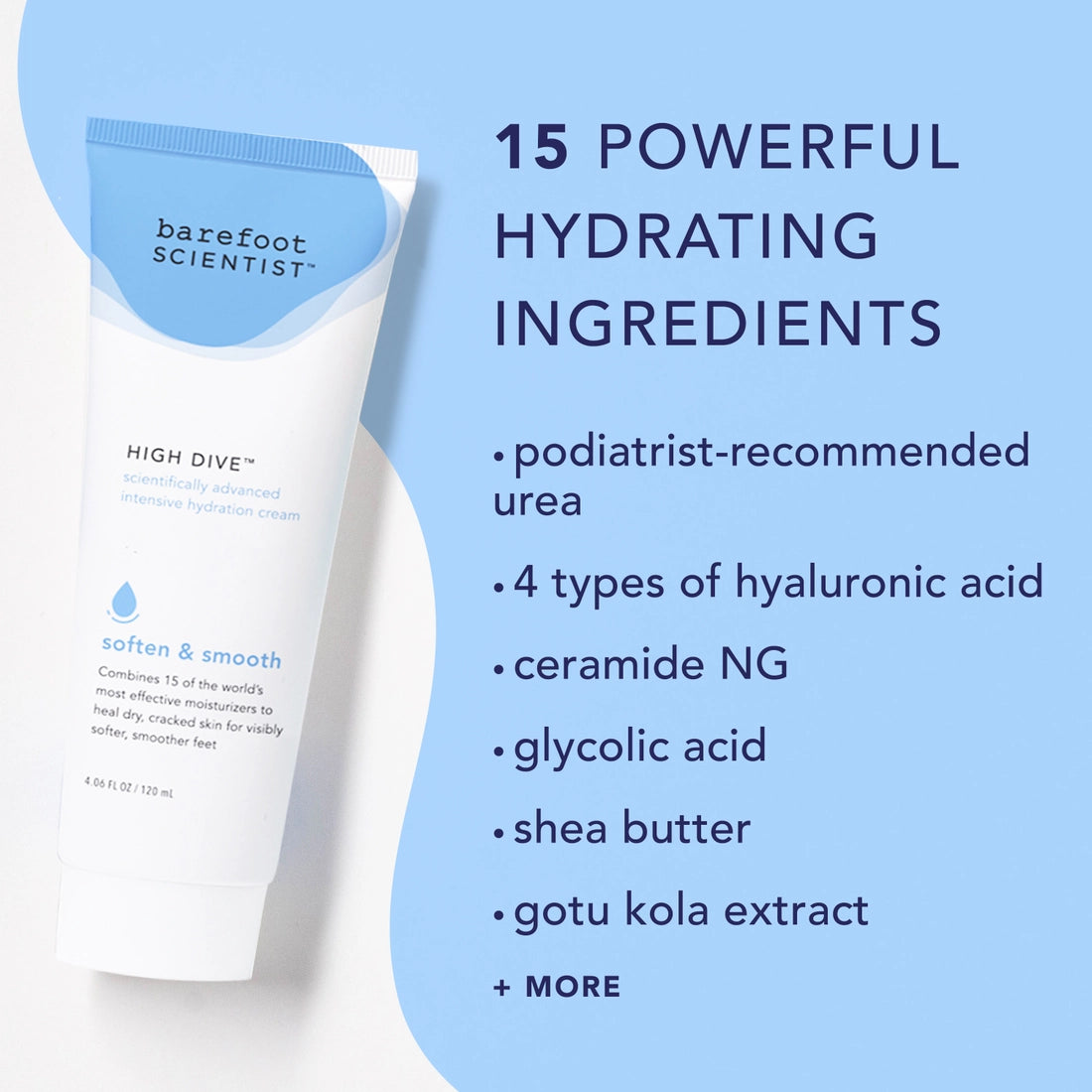 High Dive Intensive Hydration Cream for Feet
