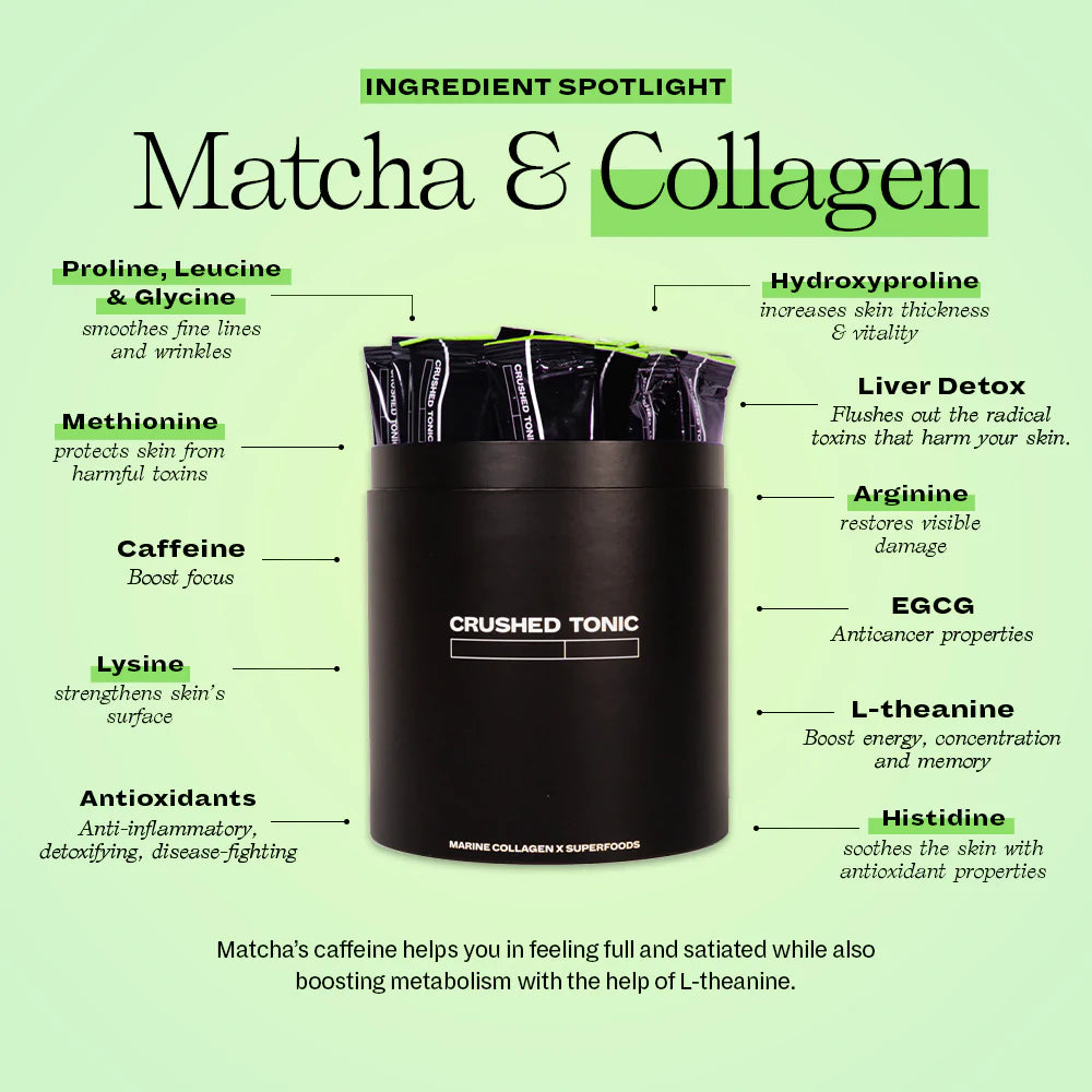 Matcha + Marine Collagen Crush