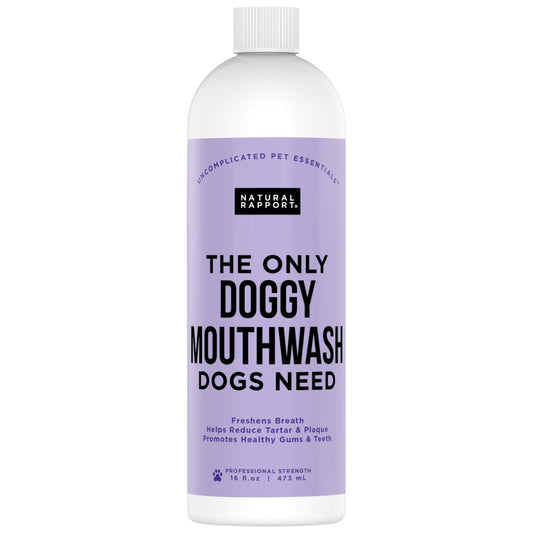 The Only Doggy Mouthwash Dogs Need