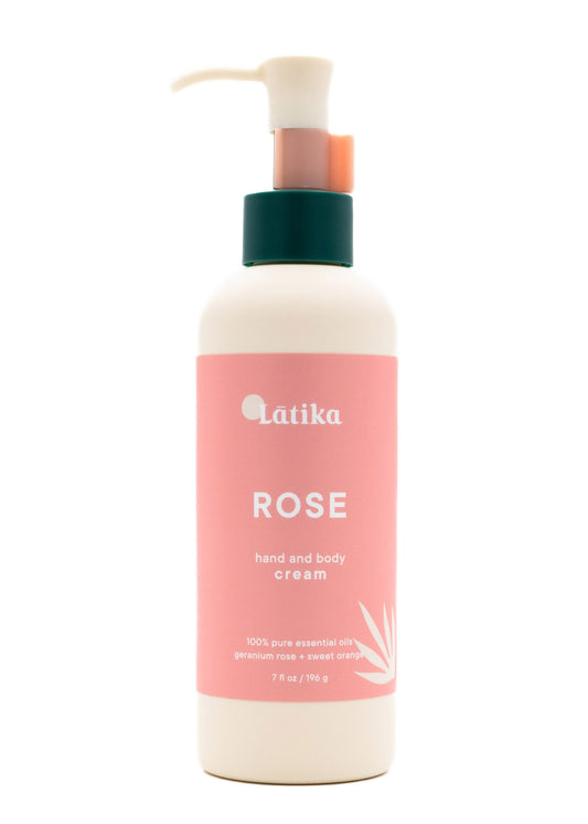 Geranium Rose Hand and Body Cream